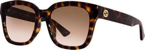 gucci brown gradiant|Gucci GG1338SK 002 Havana/Brown Gradient Square 54mm .